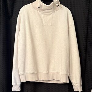 Varley Cream Pullover Hoodie Sweatshirt
